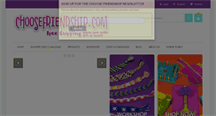 Desktop Screenshot of choosefriendship.com